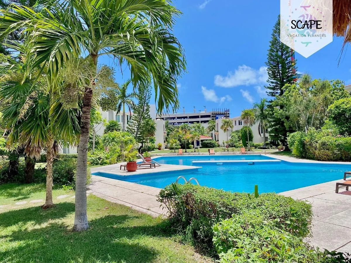 Amplio Departamento De 3 Recamaras + Piscina En Zona Hotelera Cancún
