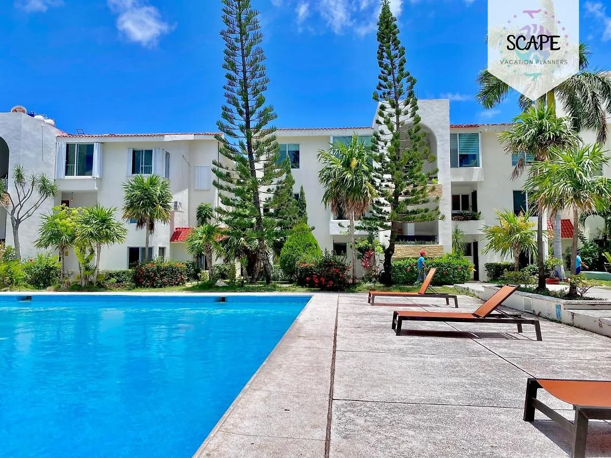 Apartment Amplio Departamento De 3 Recamaras + Piscina En Zona Hotelera Cancun Mexico
