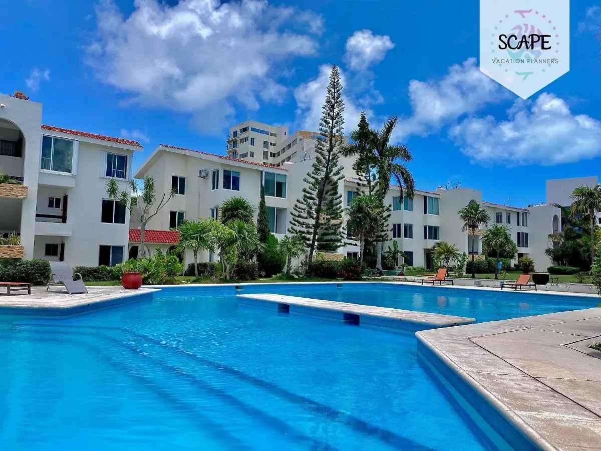 Apartment Amplio Departamento De 3 Recamaras + Piscina En Zona Hotelera Cancun Mexico